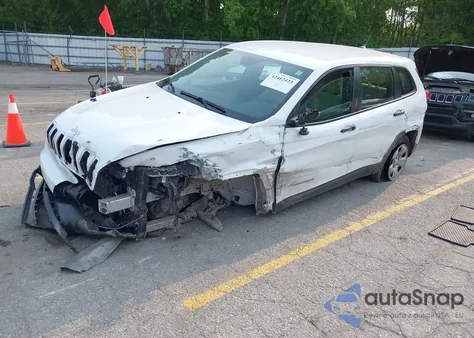 2017 Jeep Cherokee Sport 4X4 z USA, uszkodzony, nr VIN 1C4PJMAB5HW619883